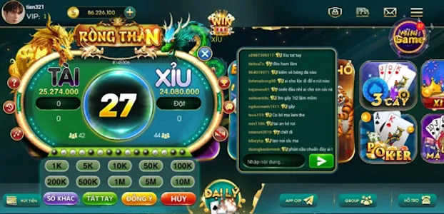 Win868Vip - Tài Xỉu - Bắn Cá screenshot 0
