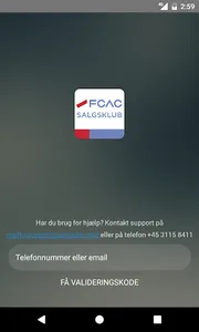 FCAC Salgsklub screenshot 0