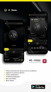 MS - PJ022 Theme for KLWP screenshot 0