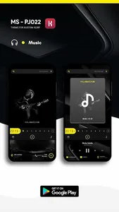 MS - PJ022 Theme for KLWP screenshot 1