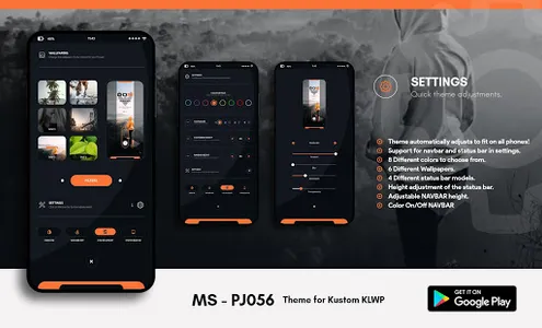 MS - PJ056 Theme for KLWP screenshot 6