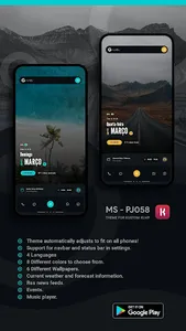 MS - PJ058 Theme for KLWP screenshot 0