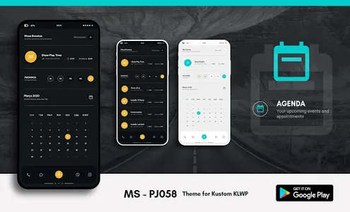 MS - PJ058 Theme for KLWP screenshot 3