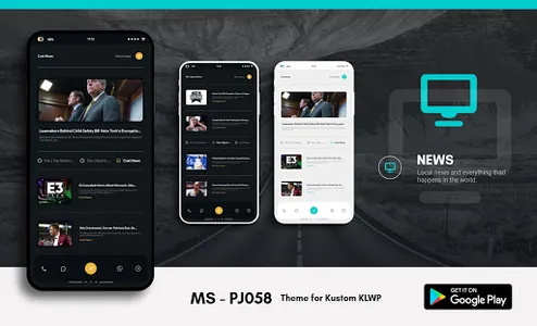MS - PJ058 Theme for KLWP screenshot 5