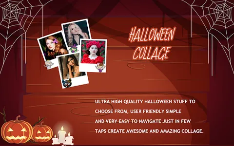 Halloween Collage Maker - Hall screenshot 6