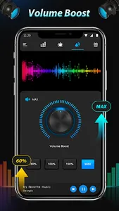 Equalizer & Bass Booster screenshot 1