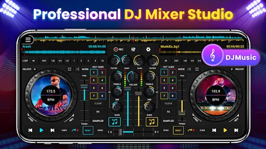 DJ Mixer Studio - DJ Music Mix screenshot 1