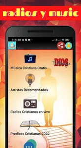 Música Cristiana y Radios screenshot 1
