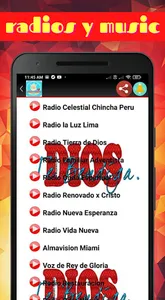 Música Cristiana y Radios screenshot 4