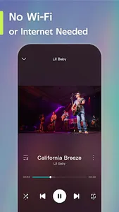 Offline Music Player- Weezer screenshot 2