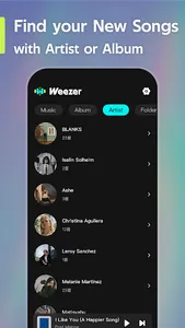 Offline Music Player- Weezer screenshot 4