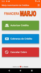 Marjo - Admin. de Créditos screenshot 0