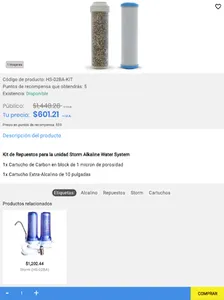 Biowater Distribuidores screenshot 5