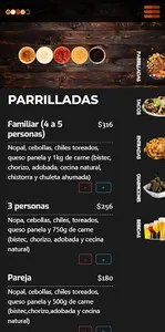 Parrillas MenuApp screenshot 0