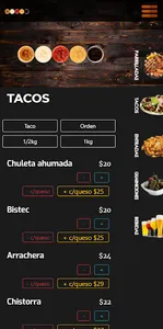 Parrillas MenuApp screenshot 1