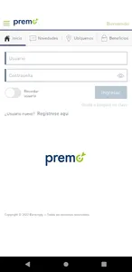 PREMO Móvil screenshot 0