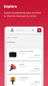 AGCO Parts MX screenshot 1