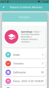 Avance Aprovechamiento Escolar screenshot 3