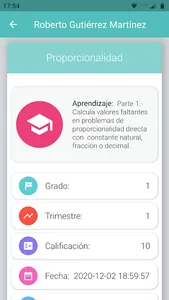 Avance Aprovechamiento Escolar screenshot 4