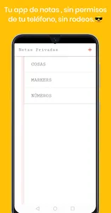 Notas Privadas - Apunta lo que screenshot 2