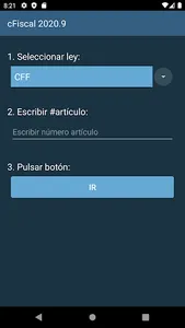 cFiscal 2020 screenshot 3