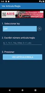 Ley CFF screenshot 3