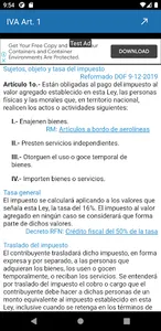 Ley IVA screenshot 4