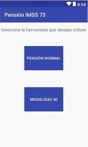 Pensión IMSS 73 screenshot 2