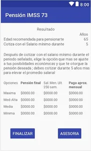Pensión IMSS 73 screenshot 6