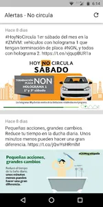 ¿Quién Circula? - Hoy No Circu screenshot 1