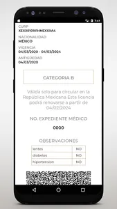 Licencia Federal Digital screenshot 3