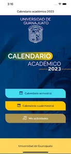 Calendario Académico UG screenshot 1