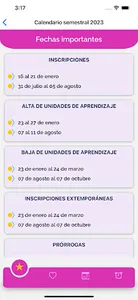 Calendario Académico UG screenshot 3