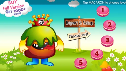 Howie Build Words Lite screenshot 0