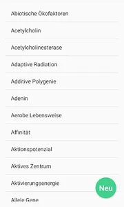 Biologie Activity screenshot 1