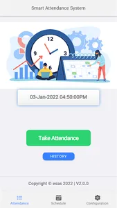 eSAS - Smart Attendance System screenshot 0