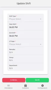 eSAS - Smart Attendance System screenshot 2