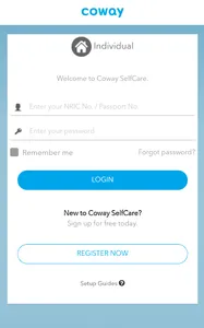 Coway SelfCare screenshot 0