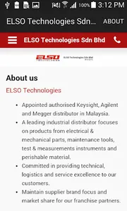 Elsotech.com.my screenshot 1