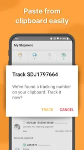Tracking.my Package Tracker screenshot 5