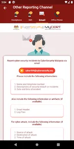 Cyber999 Mobile Application screenshot 5
