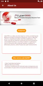 Cyber999 Mobile Application screenshot 7