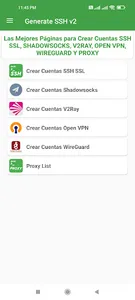 Generate SSH screenshot 1