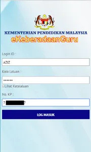 eKeberadaan Guru screenshot 0
