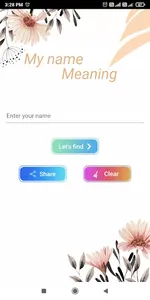 What is my name meaning screenshot 0