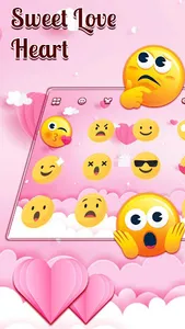 Sweet Love Heart Keyboard-Love screenshot 2