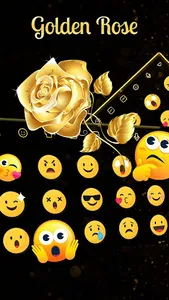 Golden Rose Keyboard screenshot 2