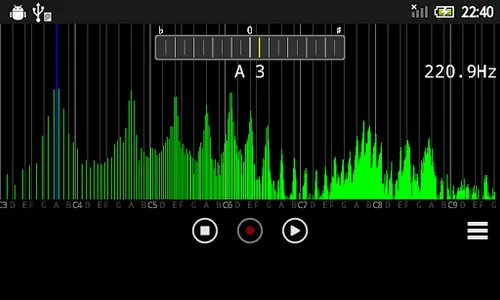 Audio Spectrum Monitor screenshot 1