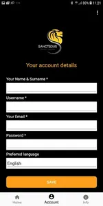 Sancteous App screenshot 4