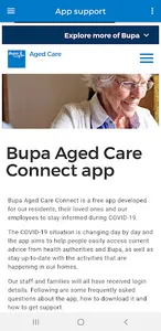Bupa Aged Care Connect screenshot 3